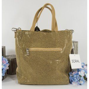 Sorial Honey Leather Oceana Mini Tote Bag